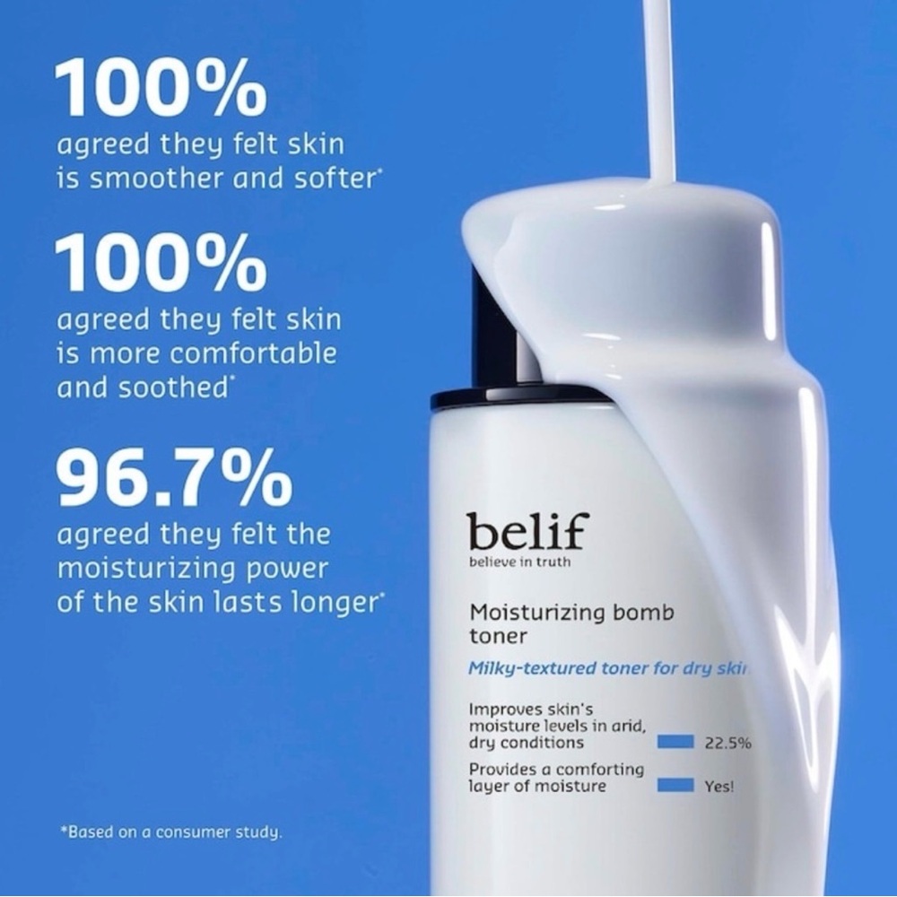 Belif Moisturizing Bomb Toner 200ml/6.7oz NEW - Picture 2 of 7